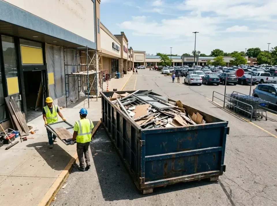 retail-store-renovation-debris-003 — frequently asked questions, Roll-off Dumpster Rentals in Leeds, AL